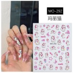 美甲饰品生产厂家-定制logo3D饰品DIY配件蝴蝶贴
