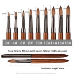 美甲线刷生产厂家-高品质美甲线刷绘画笔供应商