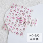 美甲饰品生产厂家-定制logo3D饰品DIY配件蝴蝶贴