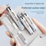 美甲工具供应商-批发不锈钢死皮剪刀钳套装