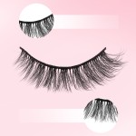假睫毛源头工厂-批发定制高品质3D夹心三叶草0.05mm