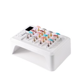 UV/LED美甲灯生产厂家-72W UV/LED美甲机定制logo电供可穿戴