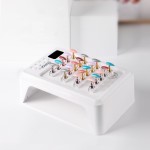 UV/LED美甲灯生产厂家-72W UV/LED美甲机定制logo电供可穿戴