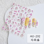 美甲饰品生产厂家-定制logo3D饰品DIY配件蝴蝶贴