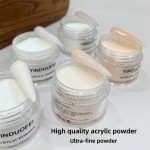 指甲水晶粉供应商-高品质透明亚克力粉色粉批发