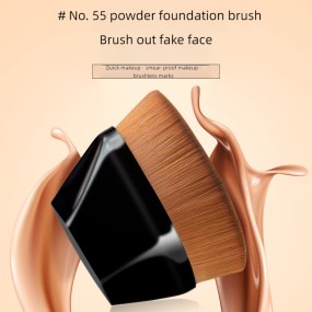 Foundation Brush Supplier - 2024 New Custom Logo Soft Synthetic Hair Private Label