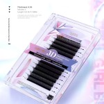 三叶草睫毛供应商-批发现货高端三叶草0.05mm8-12mm专业