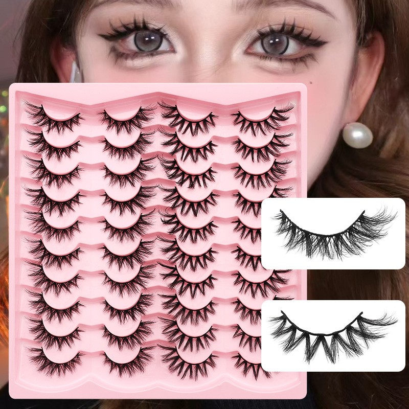 False Eyelashes Factory - Wholesale Customization High-quality 3D Sandwich Clover 0.05mm
