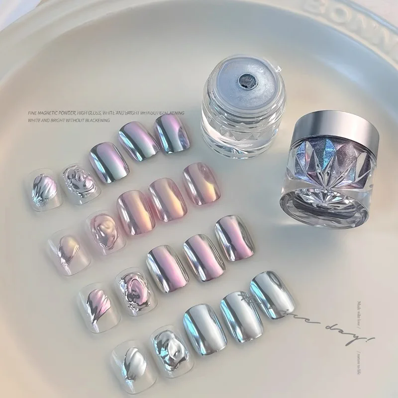 Nail Glitter Supplier - Aurora Mirror Effect Powder Glitter Dust Chrome Pigment