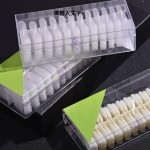 甲片源头工厂-高梯形磨砂长水滴设计500片