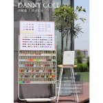 指甲油展示架生产厂家-高品质60色瓶展示板15ml定制