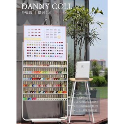 指甲油展示架生产厂家-高品质60色瓶展示板15ml定制