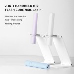 电池美甲烘干器生产厂家-高品质便携烘干器3W UV LED电池供电