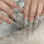 美甲装饰贴源头工厂-小清新钻石波点批发价美甲