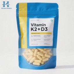 Vitamin D3 K2 Capsules Supplier - Health Supplement Vegan Raw Material 5000iu Softgel
