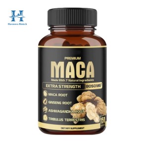 Maca Capsules Factory - Supply Health Grade Herbal Men's Supplement Maca Roots Capsules