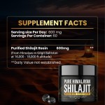 Shilajit Resin Supplier - Private Label Himalayan Extract Fulvic Acid 30g 50g 60g Custom