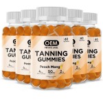 Tanning Gummies Manufacturer - Private Label Beta-carotene Lycopene Sun-Free Collagen