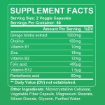 Ginkgo Biloba Softgel Factory - OEM Pure Organic Ginkgo Leaf Extract Healthy Circulation Support