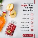Apple Cider Vinegar Gummies Manufacturer - OEM Organic with Mother Weight Loss Detox