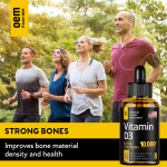 Vitamin D3 K2 Drops Supplier - Organic Vegan Sublingual Liquid Immune Support D3