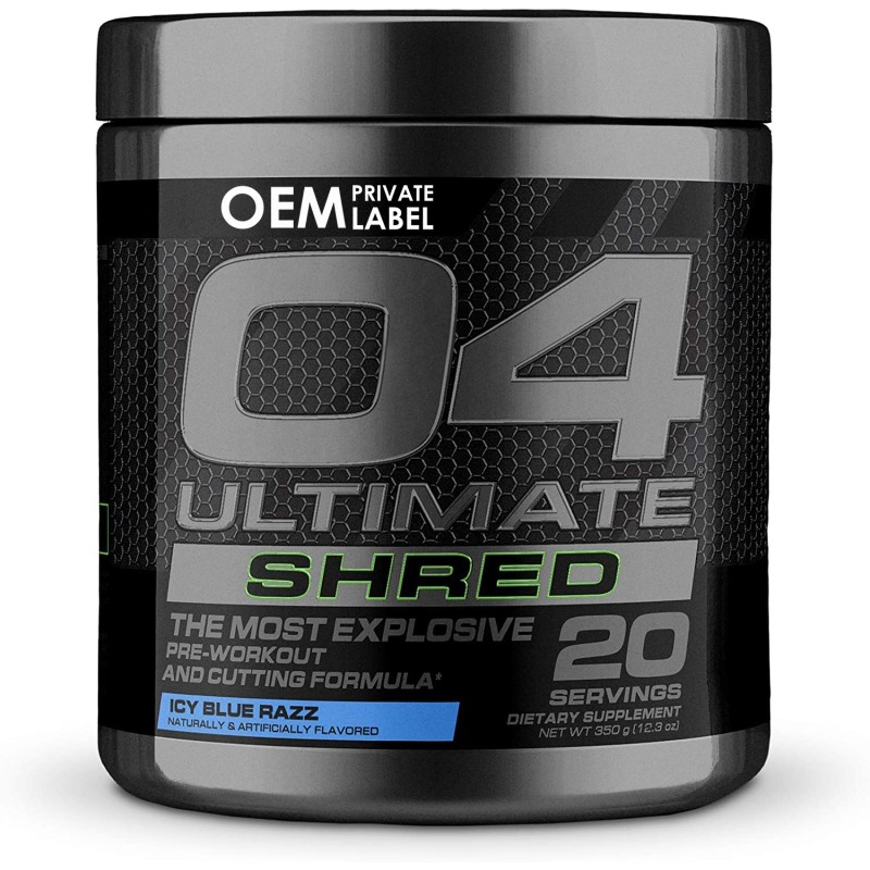 Pre Workout Powder Factory - Customized Fat Burner Whey Protein Providing Energy Muscle