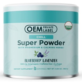 Dog Probiotics Powder Supplier - OEM with Magnesium Calming Herbs Better Digestion Immune