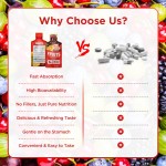 Dietary Fiber Supplement Manufacturer - OEM Private Label Sugar Free Fruit Drink Vitamin Energy