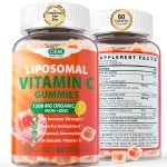 Liposomal Vitamin C Gummies Supplier - OEM 1000mg Chewable with Zinc Elderberry