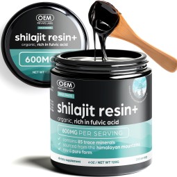 Pure Shilajit Resin Manufacturer - OEM Private Label Improving Energy Himalayan Natural Ointment
