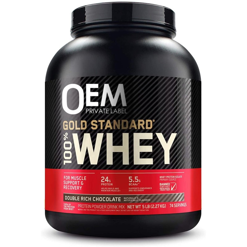 Whey Protein Isolate Factory - Muscle Mass Gainer Pre Workout Powder Sport Nutrition OEM