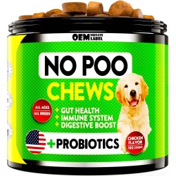 Dog Coprophagia Deterrent Manufacturer - OEM Stop Eating Poop Probiotics Enzymes Prevention