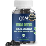 Heavy Metal Detox Gummies Factory - OEM Zeolite Chlorella Milk Thistle Safe for Women