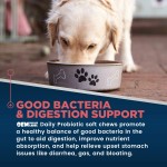 Dog Probiotics Treats Supplier - 6 Strains with Prebiotics Natural Digestive Enzymes Allergy