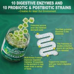 Digestive Enzymes Gummies Supplier - Multi-Enzyme with 90Billion CFU Probiotics Gut