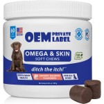 Dog Probiotics Chews Factory - Custom Wholesale Anal Gland Support Omega3 Itch Relief