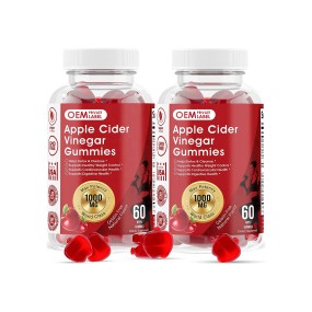 Apple Cider Vinegar Gummies Manufacturer - OEM Organic with Mother Weight Loss Detox
