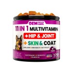 Dog Multivitamin Chewable Factory - OEM ODM with Glucosamine Chondroitin Hip Joint Support