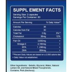 Omega 3 Softgel Capsules Supplier - OEM Triple Strength 3600mg Fish Oil EPA DHA Heart Brain
