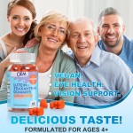 Lutein Gummies Factory - OEM 12mg Vegan with Zeaxanthin Vitamin A Eye Brain Health