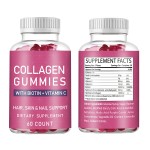 Collagen Biotin Gummies Manufacturer - Customized Hair Skin Nails Whitening Fast Growth