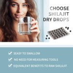Natural Shilajit Resin Manufacturer - Organic Dry Drops Tablets Trace Minerals Complex Energy