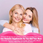 Iron Gummies Factory - OEM Private Label with Vitamin C B12 Beetroot Blood Health