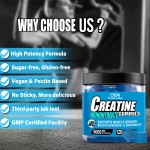 Sport Pre Workout Gummies Supplier - Custom Creatine Monohydrate 5g Energy Boosting