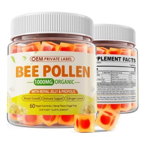 Bee Pollen Gummies Manufacturer - OEM 1000mg Propolis Royal Jelly Rich in Vitamin B