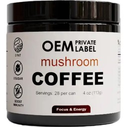 Ganoderma Coffee Supplier - OEM Private Label Instant Mushroom Extract Organic Lions Mane
