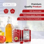 Apple Cider Vinegar Gummies Manufacturer - OEM Organic with Mother Weight Loss Detox