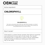 Chlorophyll Liquid Drops Factory - Private Label Detox Antioxidant Diet Natural Energy Support