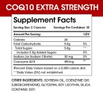 COQ10 Capsules Supplier - OEM Private Label 450mg Coenzyme Q10 Heart Nerve System Support