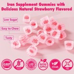 Iron Gummies Factory - OEM Private Label with Vitamin C B12 Beetroot Blood Health